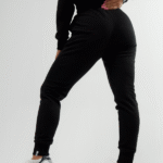 Spodnie damskie Black and white - obrazek 2