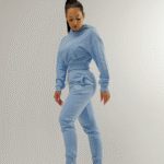 Spodnie damskie Blue - obrazek 3