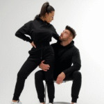 Spodnie damskie Czarne all black - obrazek 6